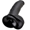 KING COCK 9" PENE REALISTICO NEGRO 22.9CM