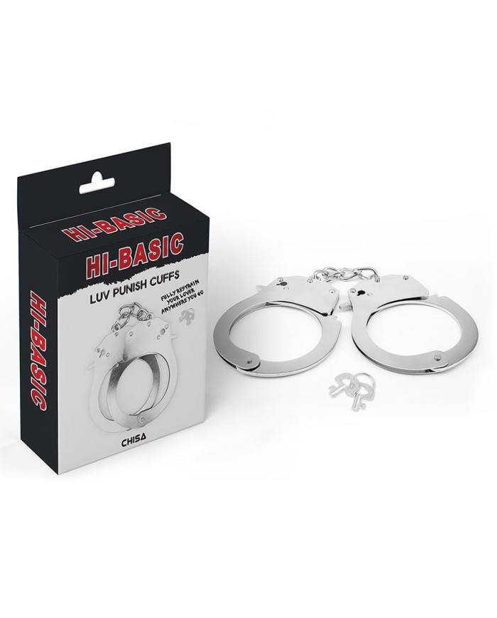 Luv Punish Cuffs Silver