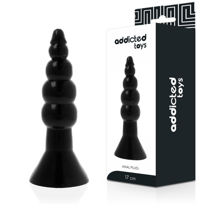 ADDICTED TOYS - ANAL PLUG 17CM NEGRO