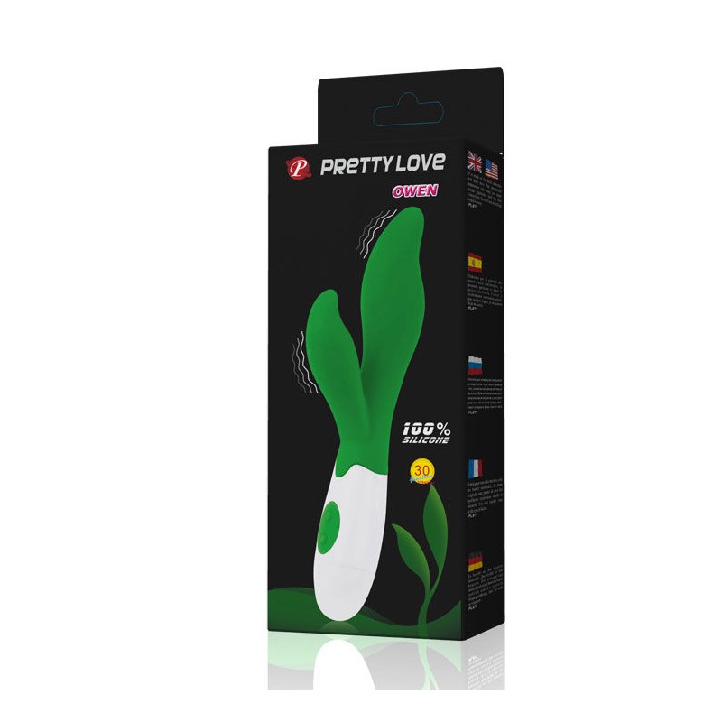 PRETTY LOVE FLIRTATION - VIBRADOR OWEN VERDE