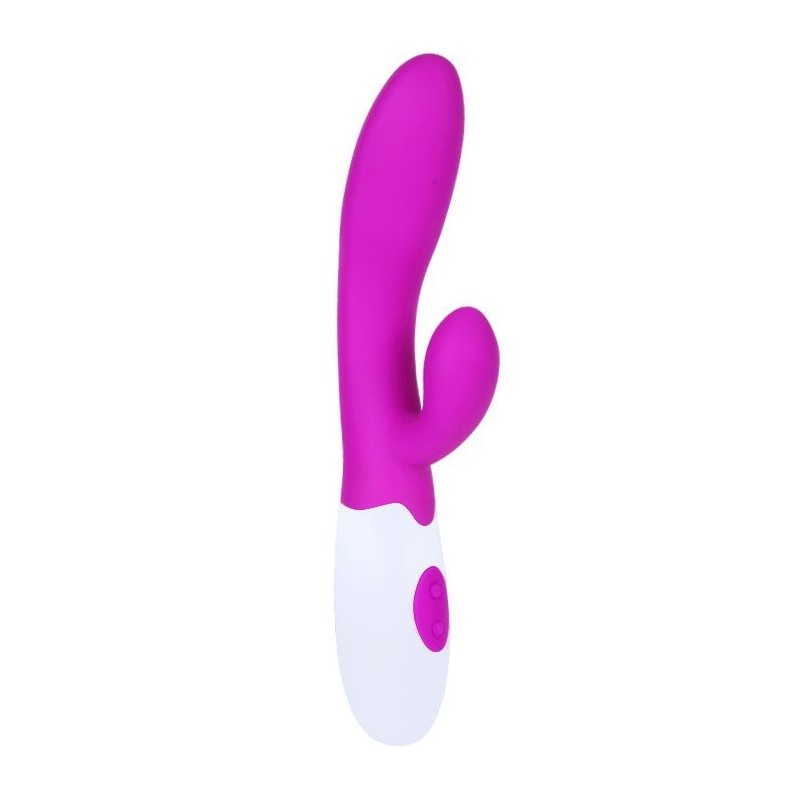 PRETTY LOVE FLIRTATION - VIBRADOR CON ESTIMULADOR CLITORIS ALVIS