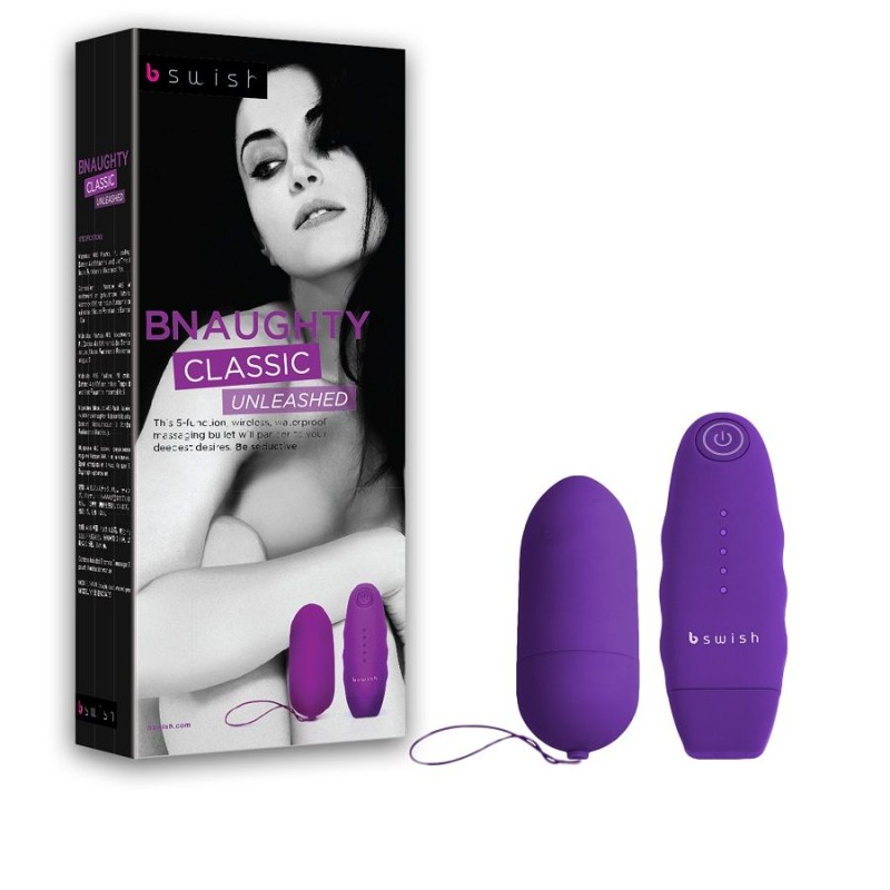 BNAUGHTY UNLEASHED CLASSIC LILA CONTROL REMOTO