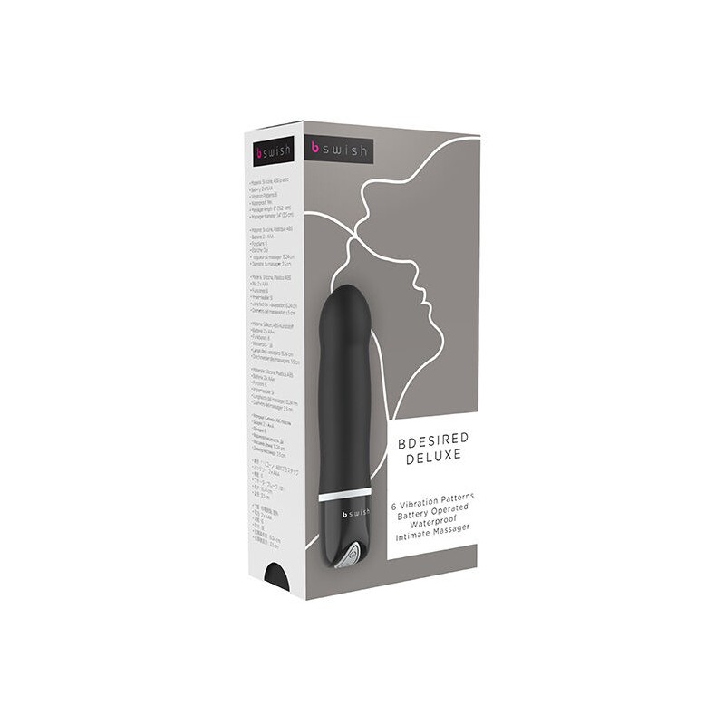 B SWISH - BDESIRED DELUXE VIBRADOR NEGRO