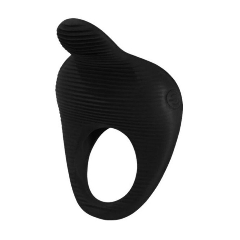 ANILLO VIBRADOR THIMBLE PRETTY LOVE - NEGRO