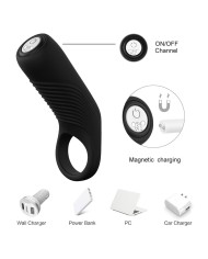 Anillo Vibrador Lure Black Anillo Vibrador Lure Black