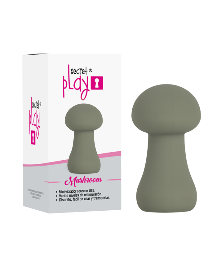 Masajeador Mushroom Shaped Green