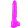 DONG DILDO REALISTICO ROSA CON VENTOSA