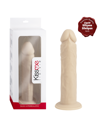 Premiun Silicone Dildo Hyperrealistic Talla L Flesh