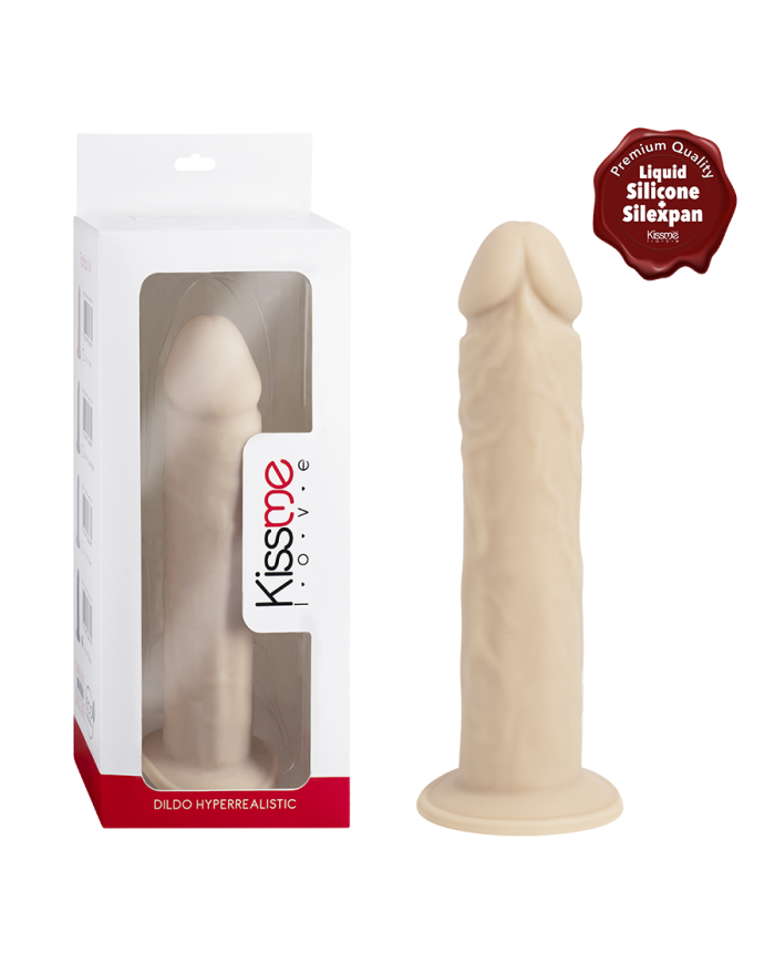Premiun Silicone Dildo Hyperrealistic Talla L Flesh