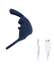 Anillo Vibrador Bunny Ring Blue