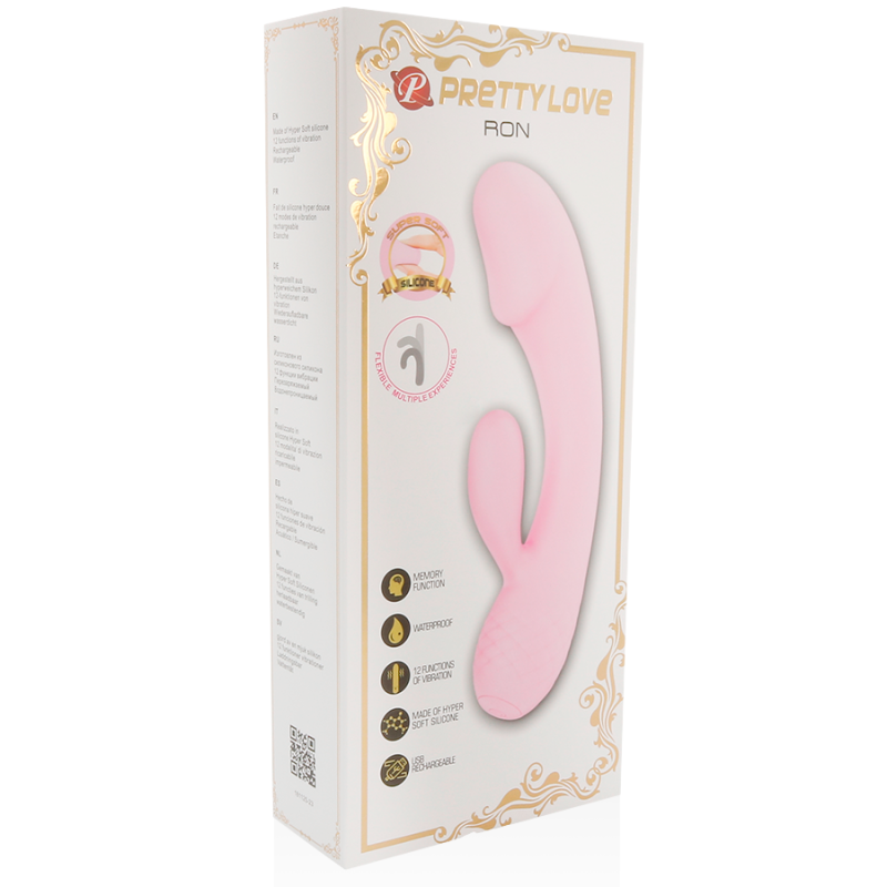 PRETTY LOVE SMART VIBRADOR RON CON RABBIT