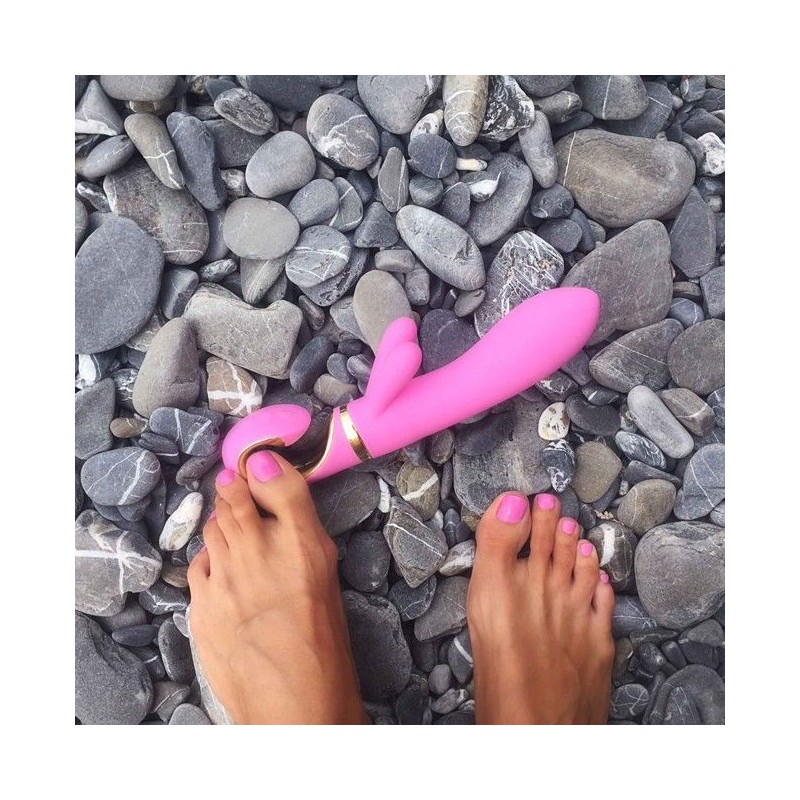 G-RABBIT VIBRADOR CONEJITO RAMPANTE ROSA