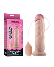 Dildo 8.5'' Soft Ejaculation Cock