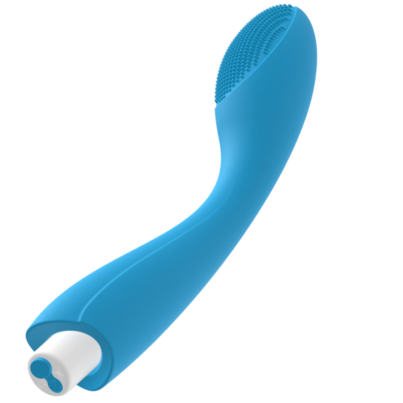 G-SPOT GYLBERT VIBRADOR PUNTO G AZUL TURQUESA