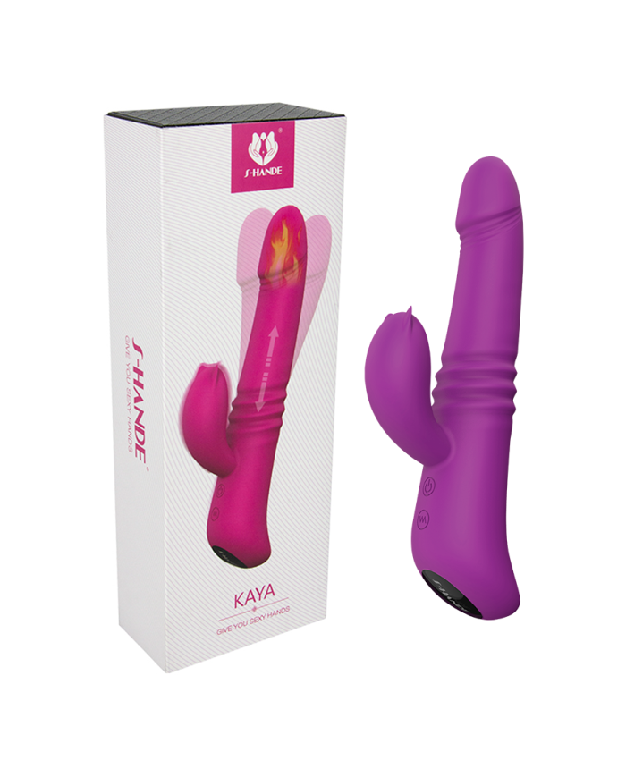 Vibrador Doble Estimulación Kaya Purple
