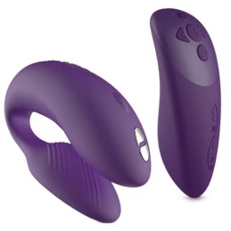 WE VIBE CHORUS VIBRADOR PAREJAS CON CONTROL SQUEEZE LILA