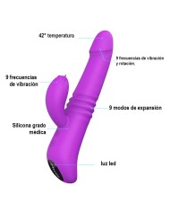Vibrador Doble Estimulación Kaya Purple