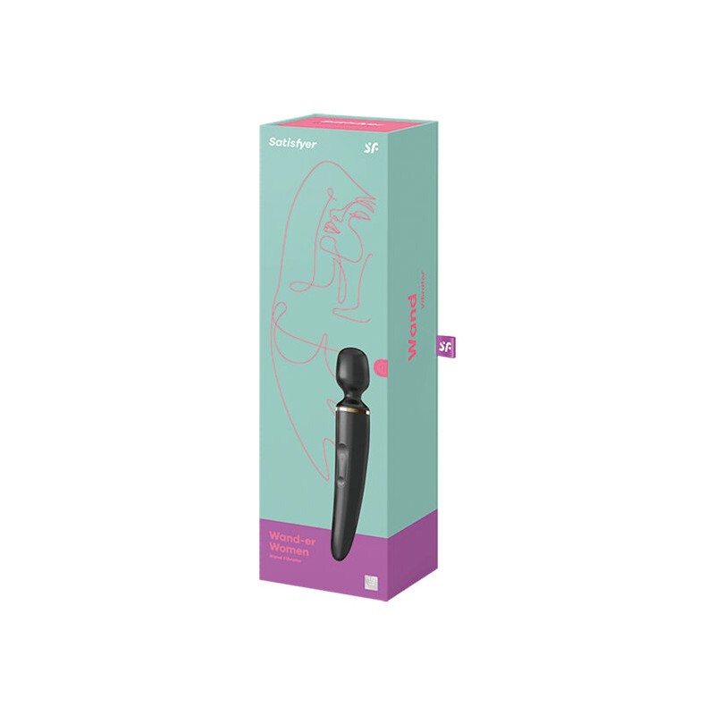 SATISFYER WAND-ER WOMAN NEGRO