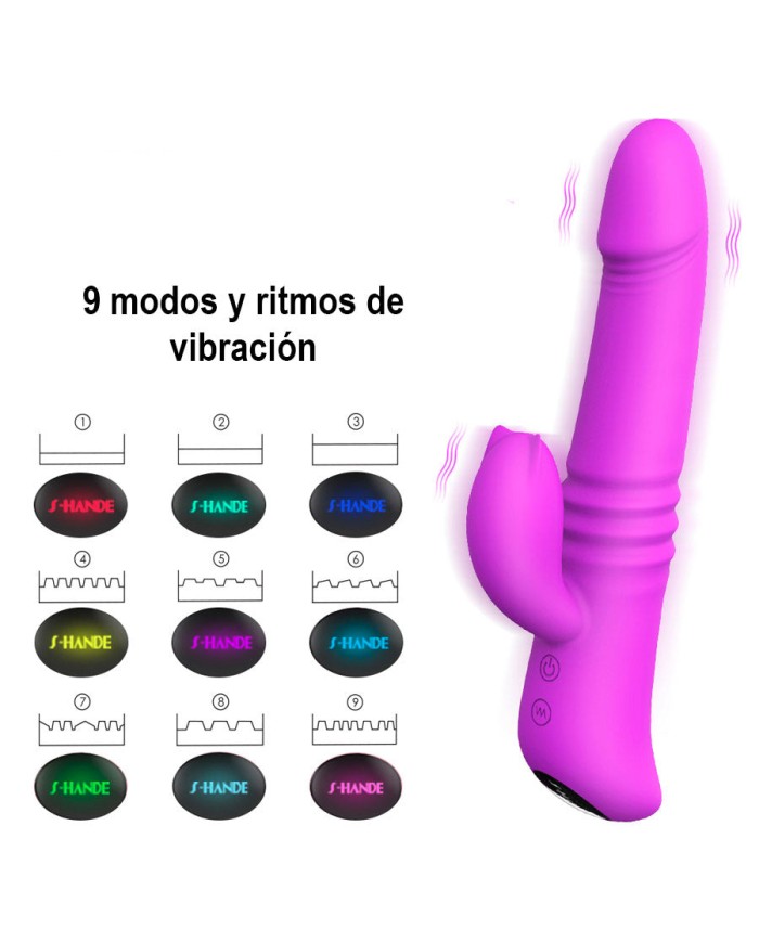 Vibrador Doble Estimulación Kaya Purple