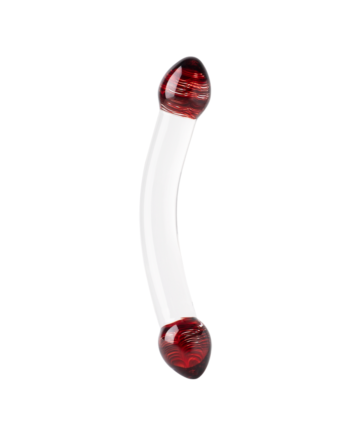 Dildo Double Dragon Head Glass
