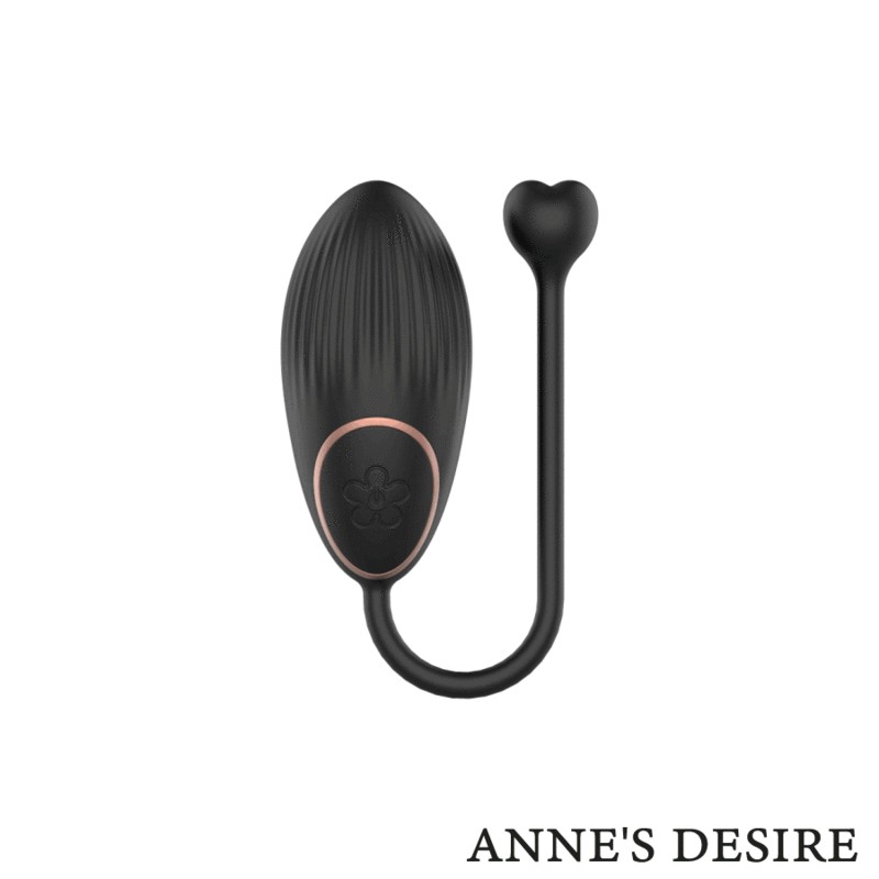 ANNE'S DESIRE HUEVO CONTROL REMOTO TECNOLOGÍA WATCHME NEGRO/GOLD