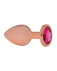 Plug Anal Mediano Dark Pink Rose