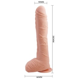 BEAUTIFUL ENCOUNTER ALEX LIFELIKE SKIN DILDO 27 CM