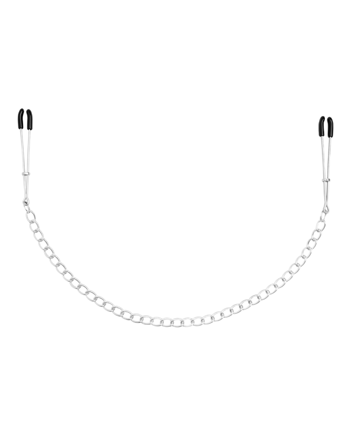 Pinzas Para Pezones Silver-Black