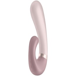 SATISFYER HEAT WAVE VIBRADOR APP - ROSA