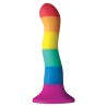 PRIDE - DILDO WAVE BANDERA LGBT 17 CM