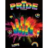 PRIDE - DILDO WAVE BANDERA LGBT 17 CM