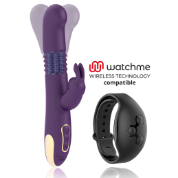 TREASURE BASTIAN RABBIT UP & DOWN, ROTATOR & VIBRATOR COMPATIBLE CON WATCHME WIRELESS TECHNOLOGY