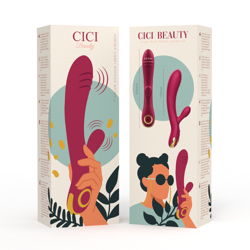 CICI BEAUTY PREMIUM SILICONE RABBIT VIBRATOR