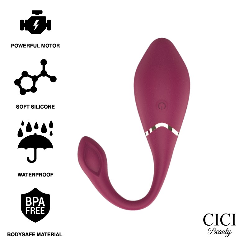 CICI BEAUTY PREMIUM SILICONE EGG VIBRATOR REMOTE CONTROL