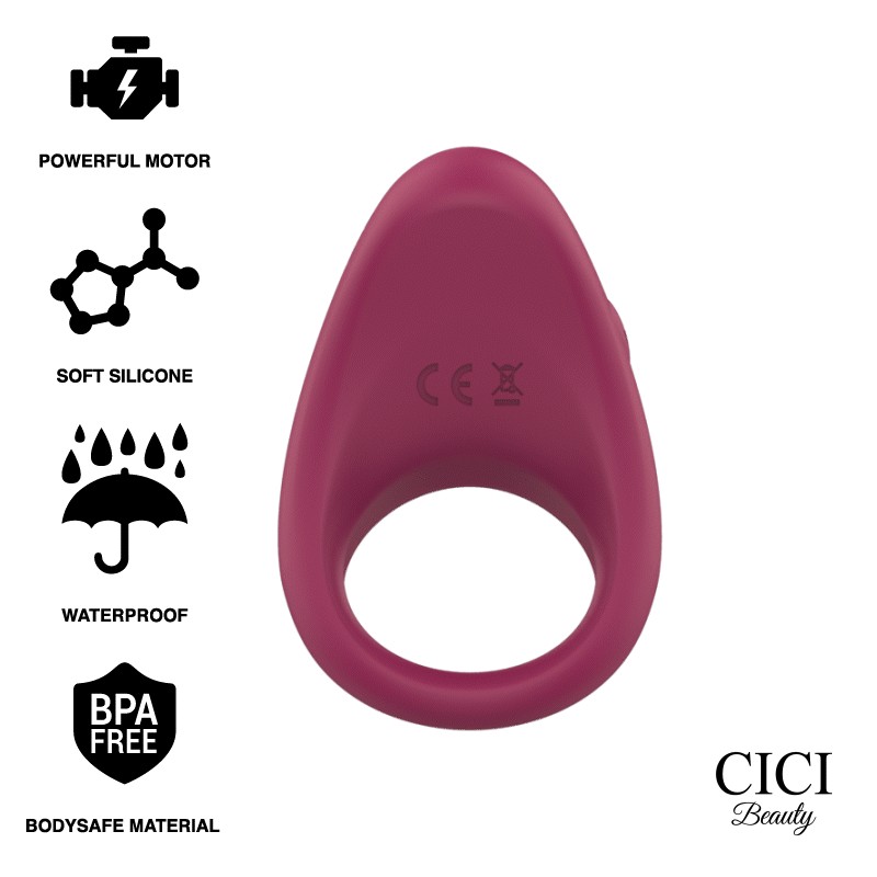 CICI BEAUTY PREMIUM SILICONE VIBRATING RING