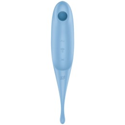 SATISFYER TWIRLING PRO ESTIMULADOR Y VIBRADOR - AZUL