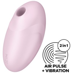 SATISFYER VULVA LOVER 3 ESTIMULADOR Y VIBRADOR - ROSA