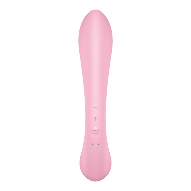 SATISFYER TRIPLE OH VIBRADOR HÍBRIDO - ROSA