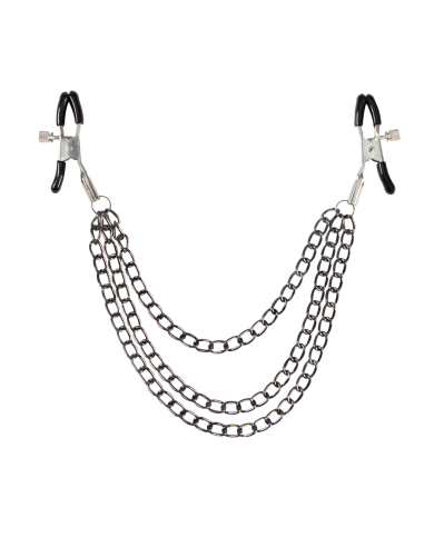 Pinzas Para Pezones Cadena Metal