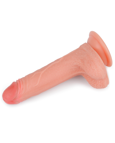 7'' Dual Layered Platinum Silicone Cock Flesh