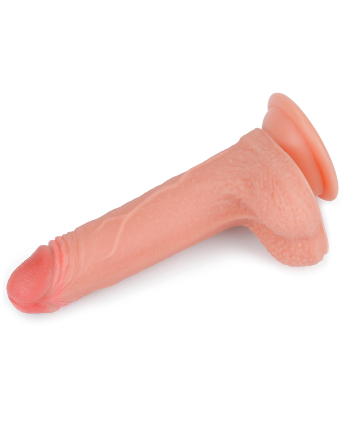 7'' Dual Layered Platinum Silicone Cock Flesh 7'' Dual Layered Platinum Silicone Cock Flesh