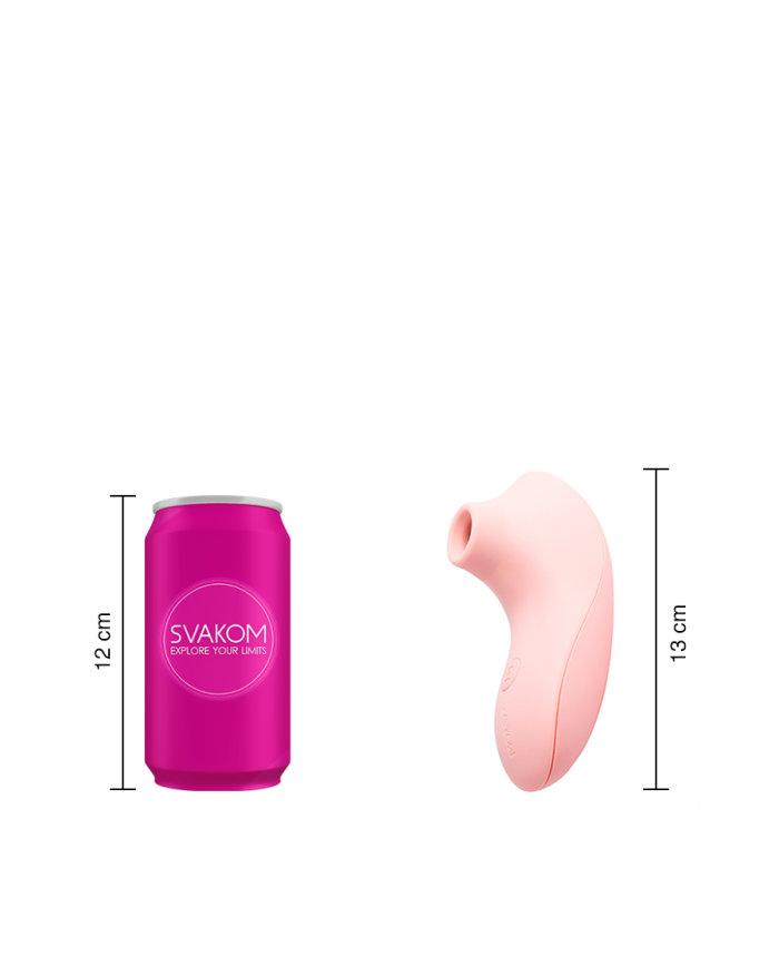 Estimulador Clitorial Pulse Lite NEO Rosa Controlado por APP Global By Svakom