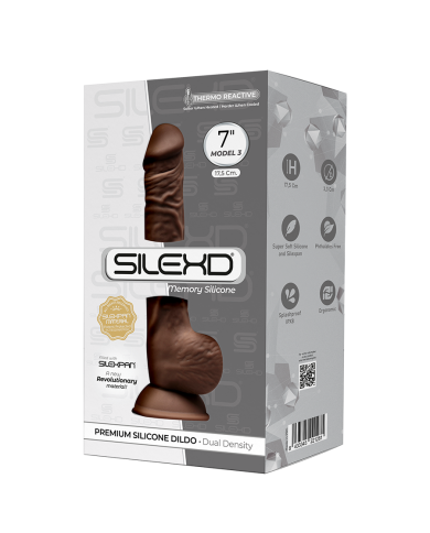 Dildo Model 3 (7'') Brown