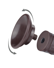 Dildo Realista 8'' Sliding Skin Dual Layer Dong Dildo Realista 8'' Sliding Skin Dual Layer Dong