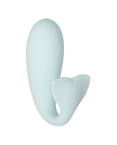 Vibrador a control remoto con APP Original Monster Pub 1x Excited  Mr Whale Blue