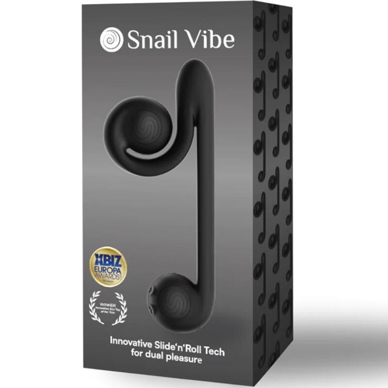 SNAIL VIBE VIBRADOR MULTIACCION NEGRO