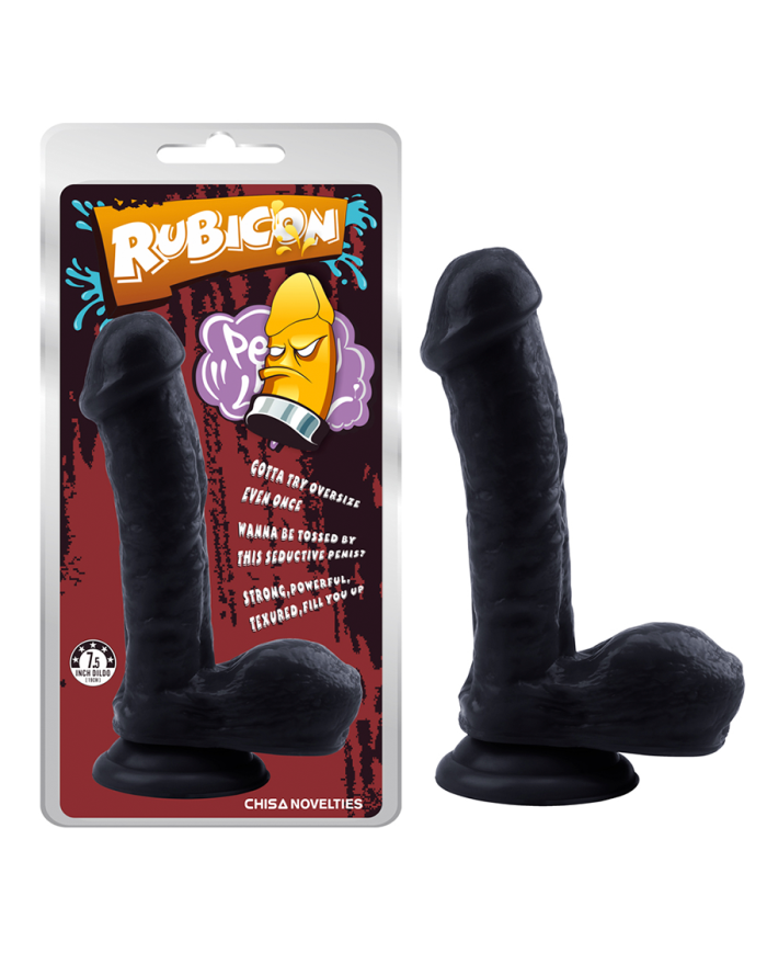 Dildo Gentle Black Penis 7.5''