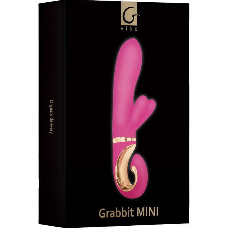 GVIBE - GRABBIT MINI VIBRADOR SILICIONA ROSA