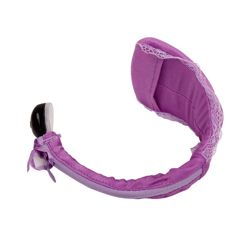 TANGA CON VIBRADOR CON CONTROL REMOTO LILA