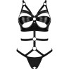 OBSESSIVE - ARMARES CROTCHLESS TEDDY XS/S